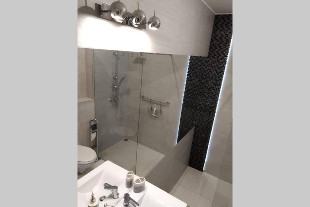 Sunny Penthouse With Roof Gardens Overlooking The Warsaw Palace Of Culture بروشكوف المظهر الخارجي الصورة